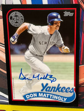 2024 Topps Baseball #89BA-DM Don Mattingly Autograph 070/199 Black