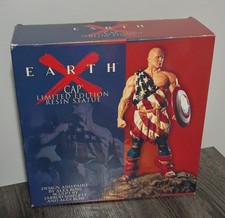 MARVEL CAPTAIN AMERICA EARTH X STATUE ALEX ROSS Full Size 13" Statue 0411/1941