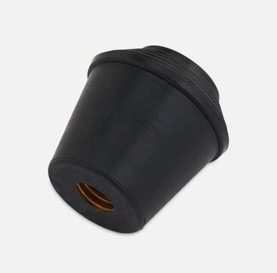 DW Parts DRSP1100 Threaded Rubber Bass Drum Spur Tip