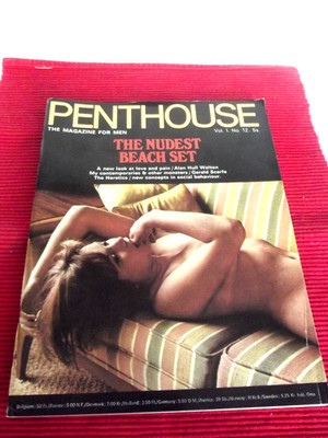 US Penthouse August 1966 Pet Jane Beaufort Nudest Beach Set zum 60. Geburtstag