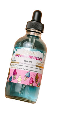AMINNAH You Melt My Heart Body Oil 4 oz.