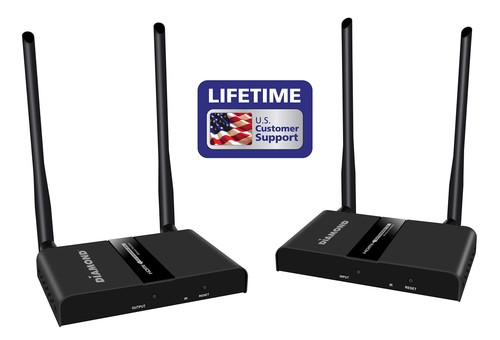 Multi- Channel 2X2 Wireless HDMI 5GHz Kit, Stream HD 1080P Video/Audio up to ... - Picture 2 of 9
