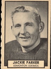 1962 Topps CFL #52 Jackie Parker