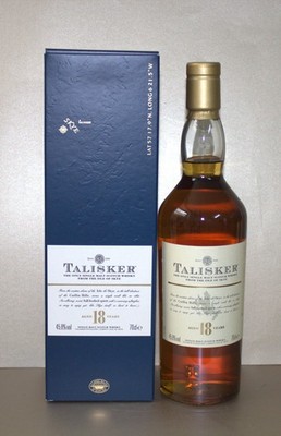 Talisker 18 Jahre alte Abfüllung mit 45,8% und 700 ml