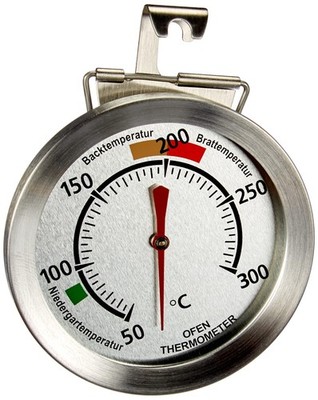 Ofenthermometer | Hochwertiges Backofenthermometer mit mehrfarbigem Ziffernb...