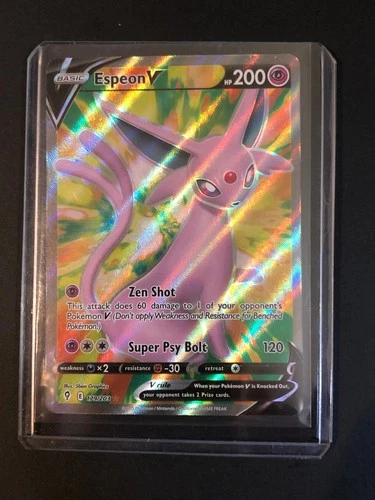 Espeon V 175/203 Pokemon NM Holo