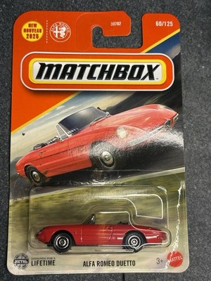 2025 Matchbox #60 Alfa Romeo Duetto ROSSO ALFA (RED) | FSC