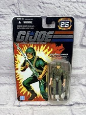 2008 GI Joe ROCK N ROLL Foil 25th Anniversary SSGT. Machine Gunner 3.75