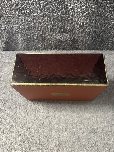 Nuevo vitral / caja de plomo con tapa 17 x 12 cm con base de espejo - Imagen 11 de 17