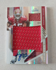 2009 Absolute Rookie Premiere Materials Michael Crabtree Auto/Jersey 3/10! RaRe