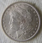 1900 O Morgan Silver Dollars $1, NICE COIN, UNCIRCULATED, SWEET TONING!