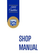 1966 Cadillac All Models - Chassis Factory Shop Service Manual