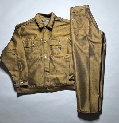 Marc Buchanan Pelle Pelle Denim Jacket & Jeans Set Men's Large 29