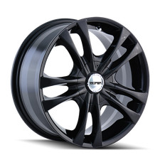 15x7 Touren TR22 Black Wheels 5x100/5x4.5 (40mm) Set of 4