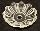 VENETIAN GLASS BOBECHE, Ø 100 mm, 14 mm HOLE, FOR CHANDELIERS