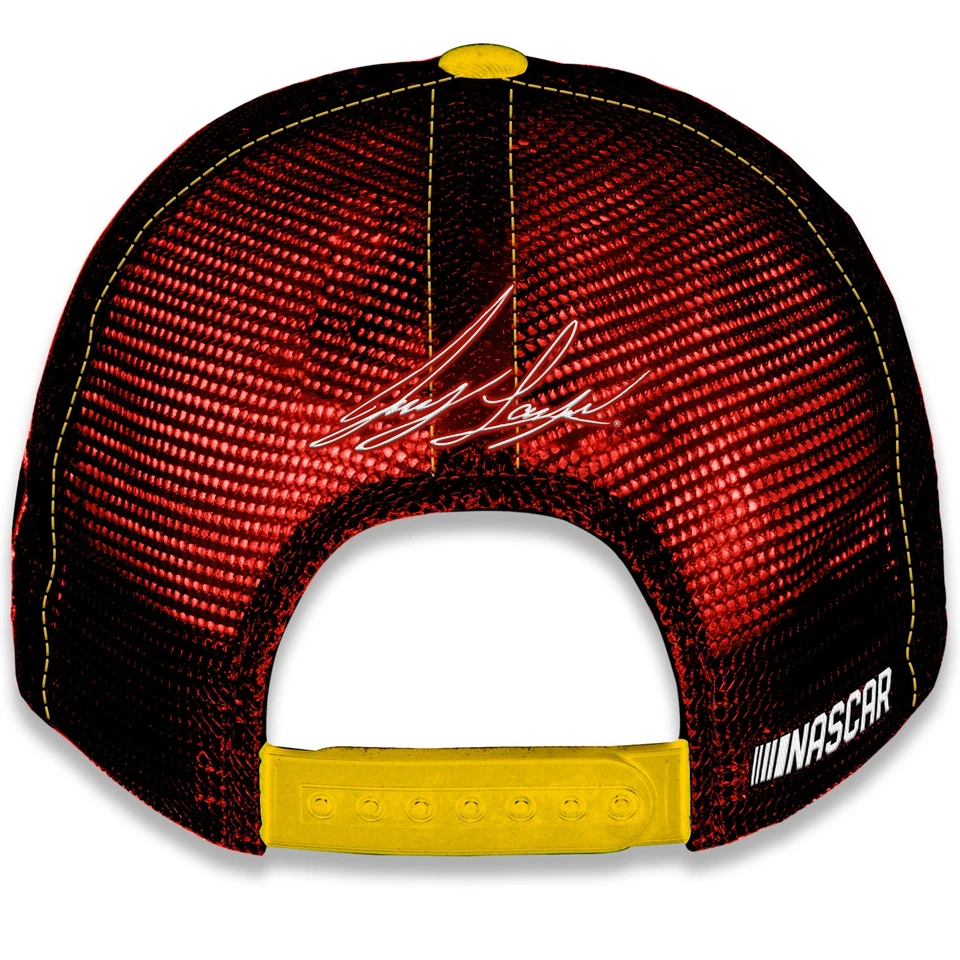 Hombre Cuadros Bandera Deportes Amarillo Joey Logano 2024 NASCAR Cup Series Campeón Foto 3 de 4