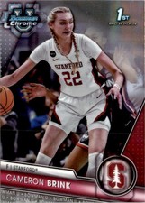 Cameron Brink 2024-25 Bowman Chrome University RC #6 Los Angeles Sparks