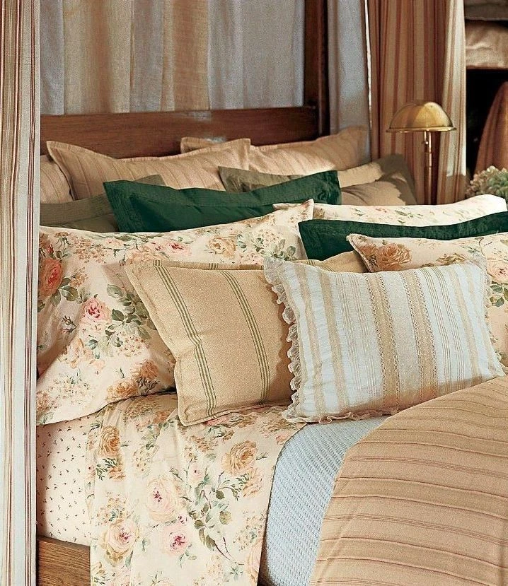 Ralph Lauren WOODSTOCK FLORAL Cotton SATEEN Designer Fabric Remnants Pieces NEW* - Image 2 of 2