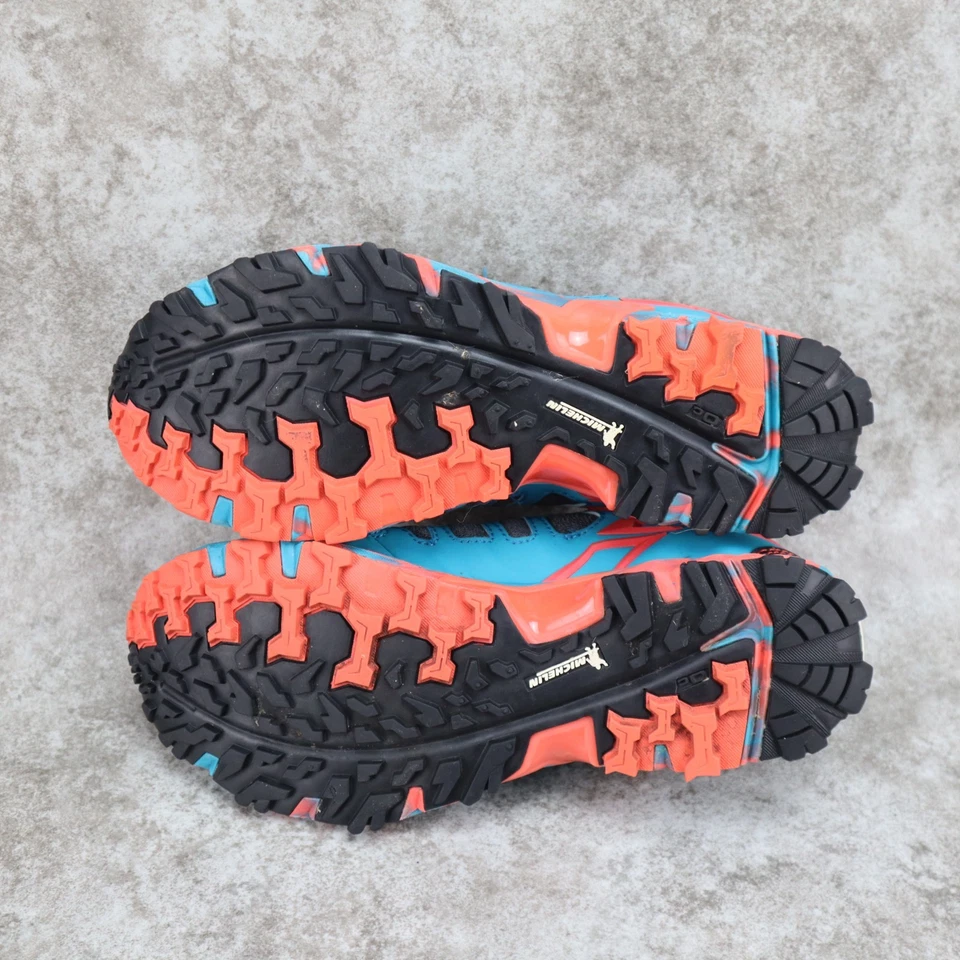 Salewa Ultra Trail 跑步鞋 慢跑运动鞋 蓝色 珊瑚色 女式 8.5 码 — 第 4/4 张图片
