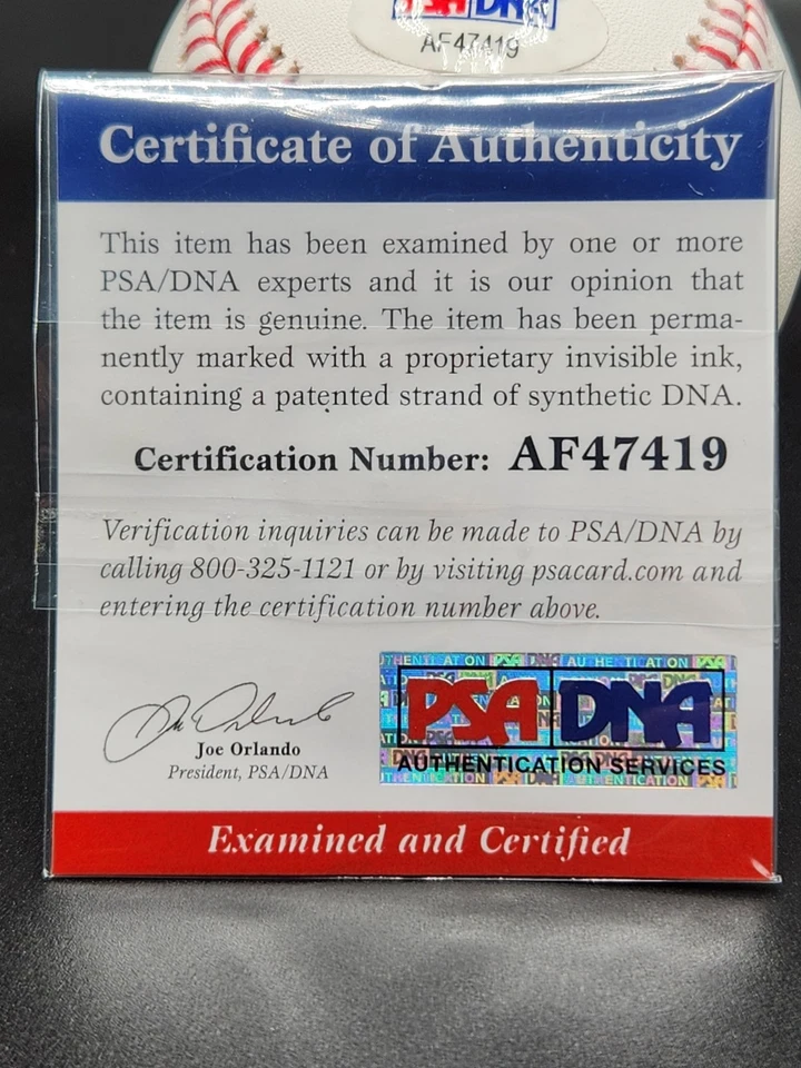 Enrique “Kike” Hernandez Signed Baseball Dodgers PSA/DNA  Authentication AF47419 - Image 4 of 4