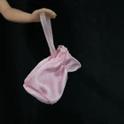 Vintage *Barbie* Purse: Pink Tricot Wedding Handbag, 90's Bridal Accessory