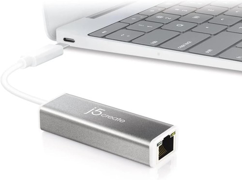 j5create USB-C™ to Gigabit Ethernet Adapter - 第 3/5 張圖片