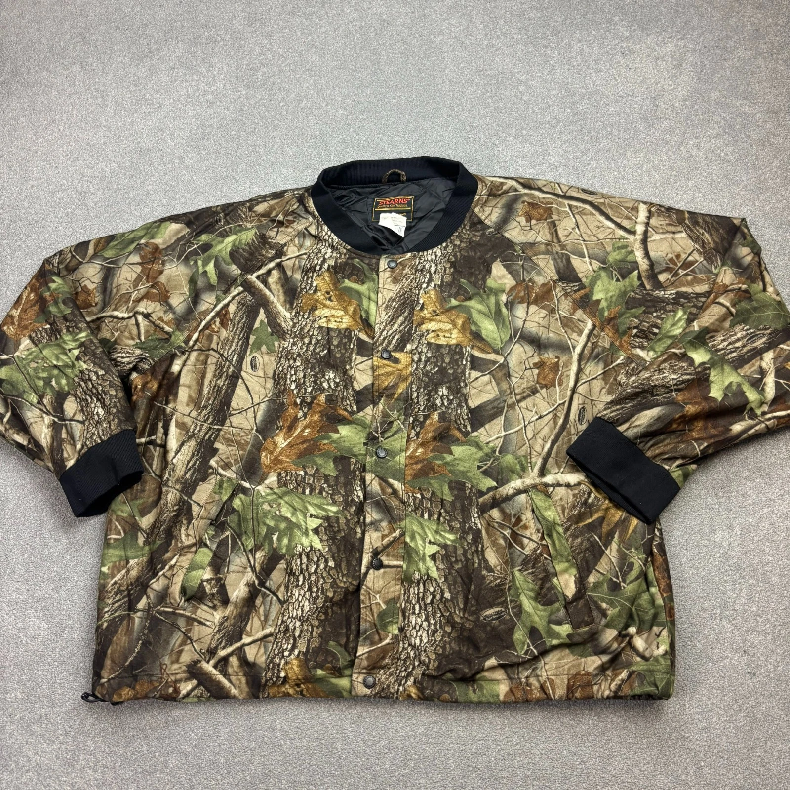 RealTree Jacket Adult 2XL XXL Brown Workwear Camo Hunting Lined Insulated Men