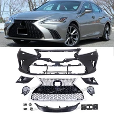 New Front Bumper Cover Kit For 07-09 Lexus ES350 Conversion to 2019+ ES Style