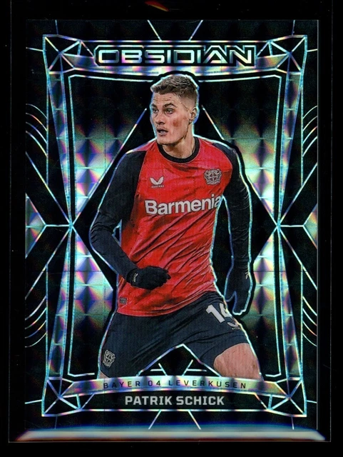 2024-25 Panini Obsidian #22 Patrik Schick Blue Finite 1/1 Bayer Leverkusen