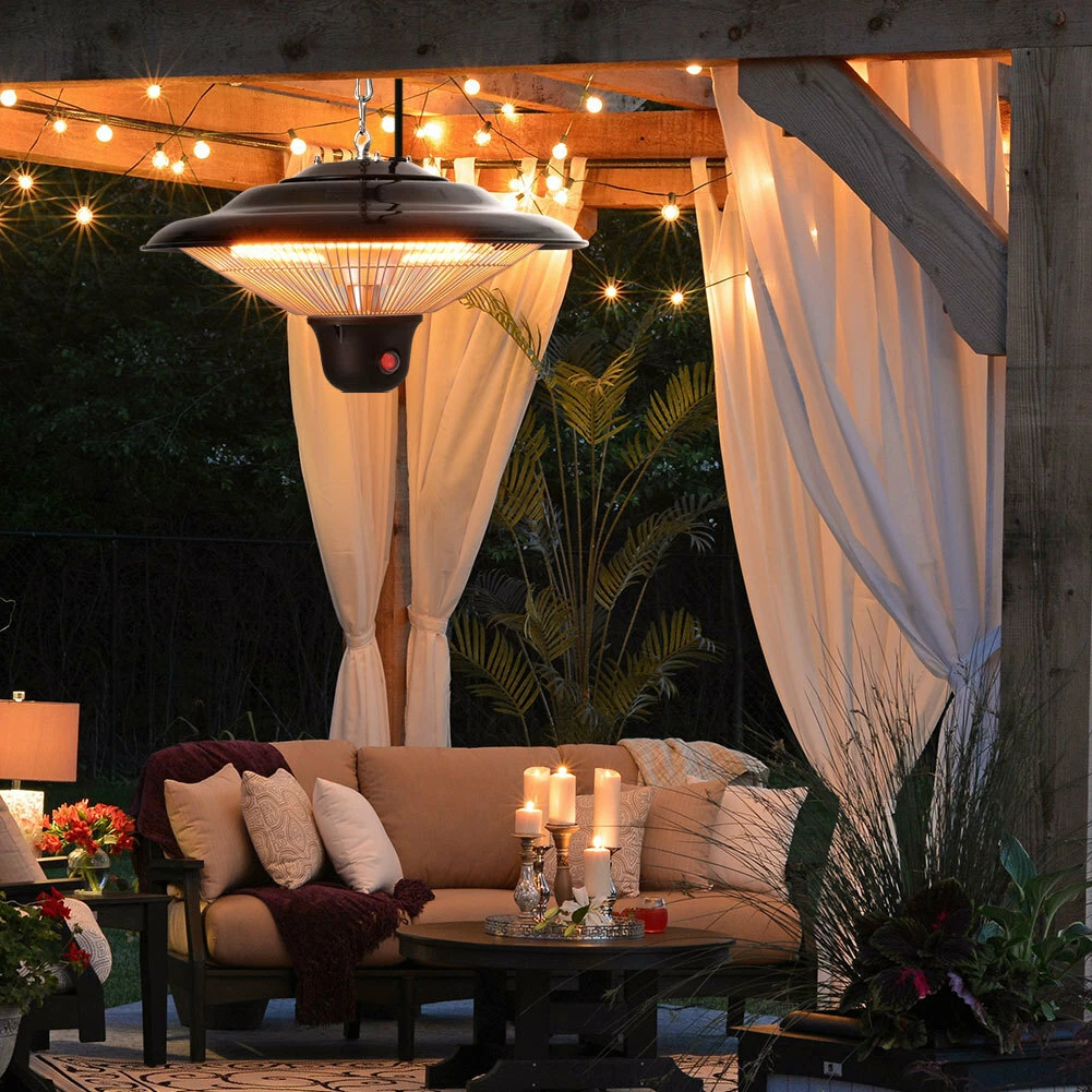 Outdoor Garden Ceiling Patio Heater 1500W Electric Pendant Heaters Chain  Hanging | eBay