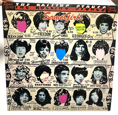 THE ROLLING STONES '78: SOME GIRLS Vinyl 12'' LP 33 RPM 2nd Censored COC-39108