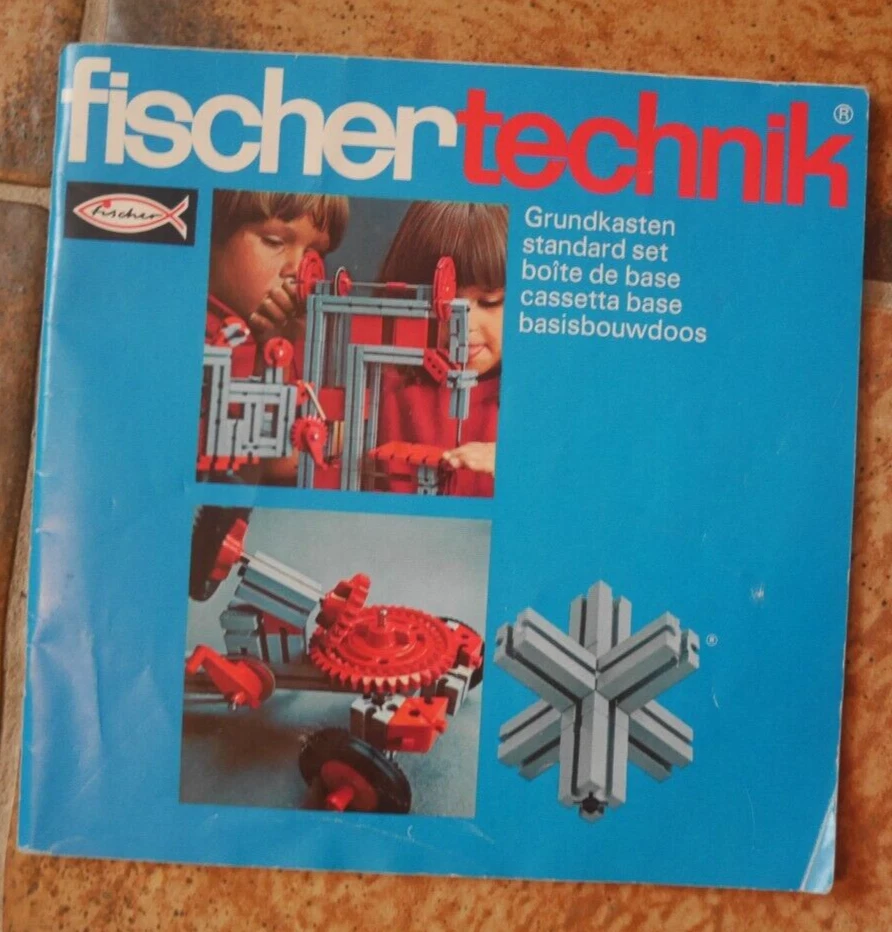 Absolutely Top: Fischertechnik Basic Set 400! Largest FT Box! Many Extras - Image 4 of 4