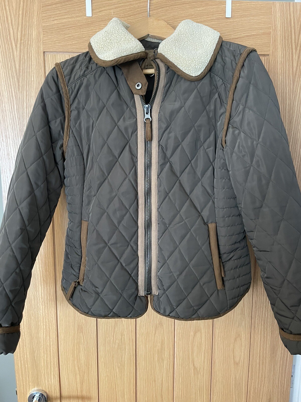 Women's Zara Basic Jacket Quilted Large - image 1
