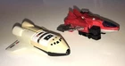 Lot of 2 Vintage GoBots FITOR Renegade JetPlane MR-03 & Spay-C MR-14 Spc Shuttle