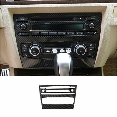 For BMW 3-Series M3 E90 2005-2012 Carbon Fiber Center Console AC Switch Panel