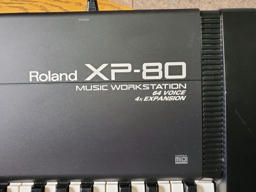 Roland XP-80 Synthesizer Music Workstation New Battery Good Condition Japan - Picture 17 of 23