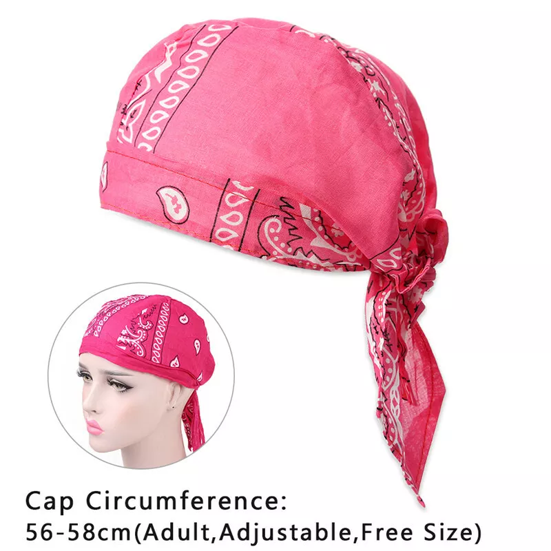 Durag Du-rag Wave Cap Hat Doo Rag Motorcycle Biker Bandana Head Wrap Skull  Cap