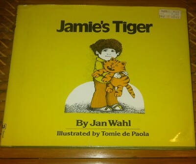 jamies tiger children's book 1978 1st edition w/dust jacket by: Jan Wahl 