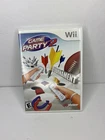 Game Party 2 Nintendo Wii 2008 Video Game Bowling Darts Horseshoes Complete