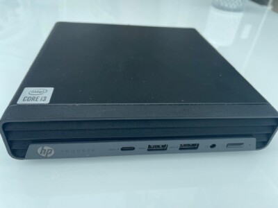 HP PRODESK 400 G6 Mini PC i3-10100T CPU 16GB RAM 256 SSD Festplatte WIN 11 Pro 
