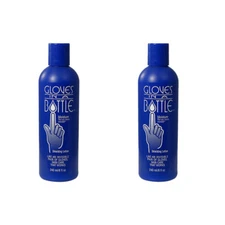 2 X Gloves In A Bottle Shielding Lotion for Dry Skin Hand & Body Shielding 8 oz