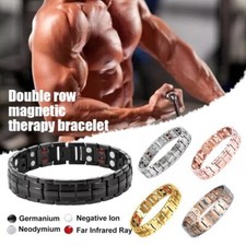 Men Women Therapeutic Energy Healing Magnetic Bracelet Therapy Arthritis Jewelry