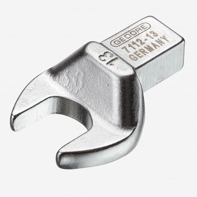 Gedore 7112-09 Rectangular open end fitting SE 9x12, 9 mm