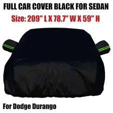 For Dodge Durango Full Car Cover Outdoor Rain Resistant All Weather Protection