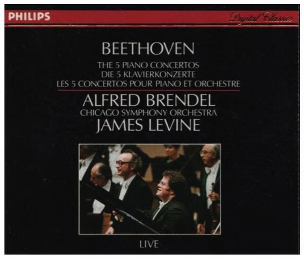 CD-BOX Beethoven The Five Piano Concertos Philips Classics | eBay