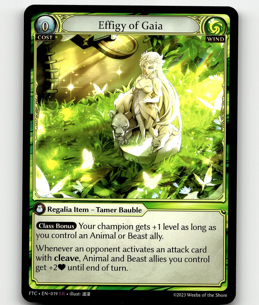 Grand Archive TCG Effigy of Gaia - Fractured Crown | eBay