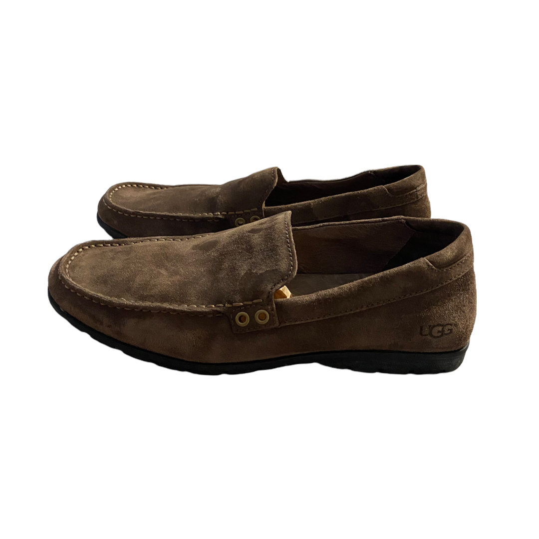 UGG Australia Ballard brown leather slip on dressy casual  display picture 3