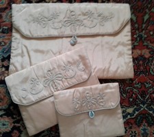Vintage Lingerie / Hankie Envelope Set 3 pc