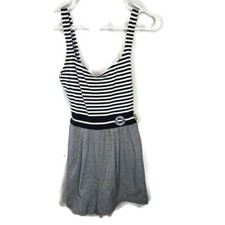 Vtg Sporting Life by Catalina Nautical Stripes One Piece Swimsuit Size 8 NWT