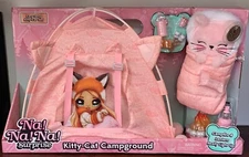 MGA Entertainment new Na! Na! Na! Surprise 15pc Kitty-Cat Campground Playset